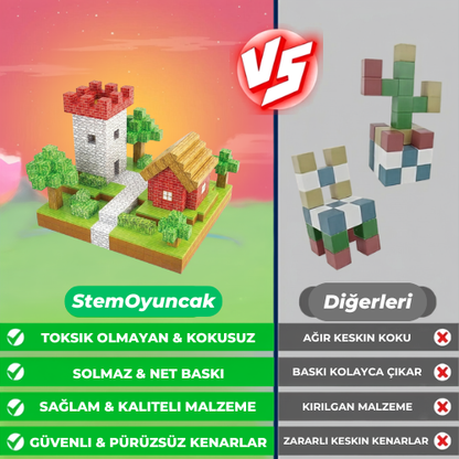 Manyetik Oyun Seti - 100 Parça