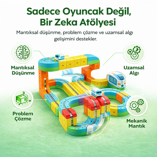 Yer Çekimine Meydan Okuyan Manyetik Tren Seti