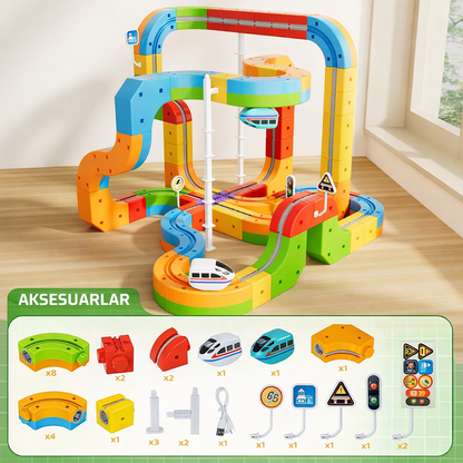 Yer Çekimine Meydan Okuyan Manyetik Tren Seti