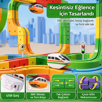 Yer Çekimine Meydan Okuyan Manyetik Tren Seti