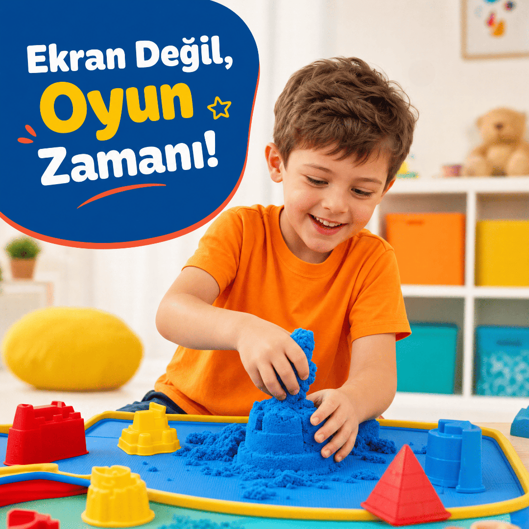 Eğitici Oyun Seti - Sihirli Kum