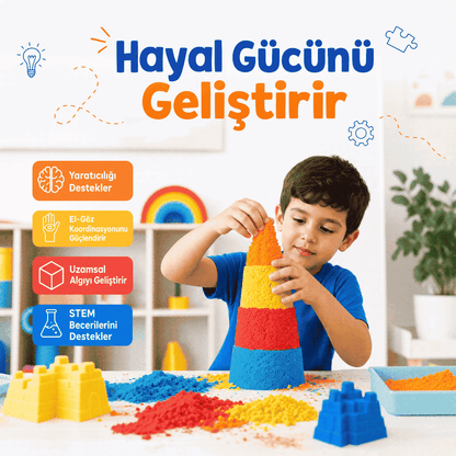 Eğitici Oyun Seti - Sihirli Kum
