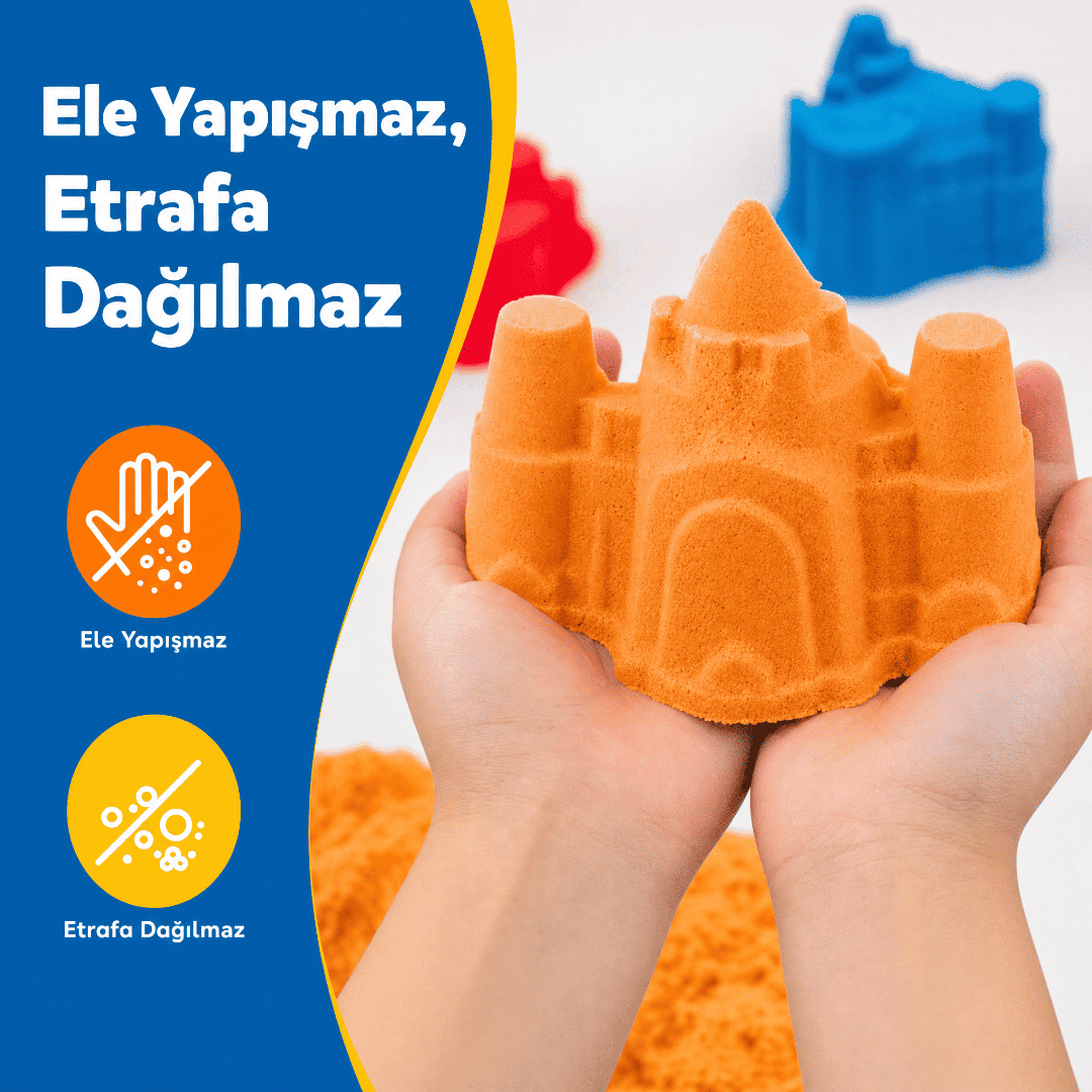 Eğitici Oyun Seti - Sihirli Kum