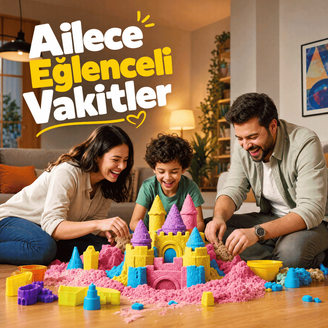 Eğitici Oyun Seti - Sihirli Kum